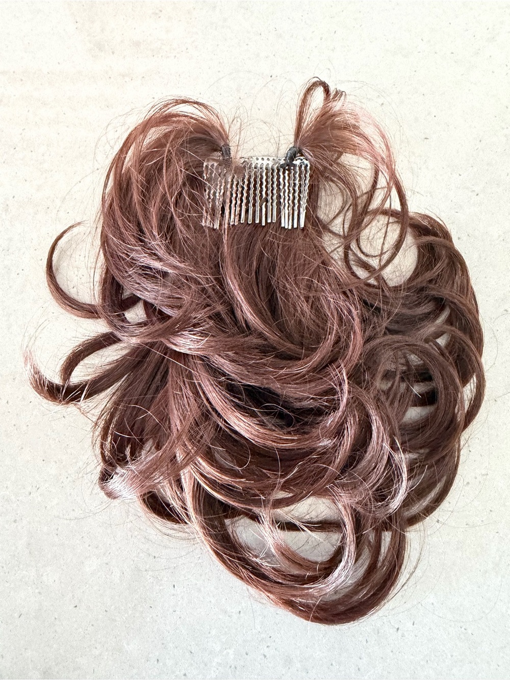Clip-In Hair Extension Ponytail in Light Brown